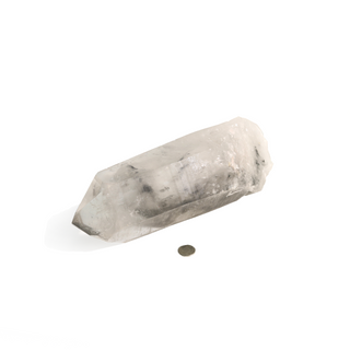 Lemurian Black Phantom Quartz Point U#2 - 11 1/4" from The Rock Space