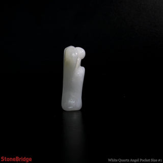 White Quartz Angel PK #1    from Stonebridge Imports