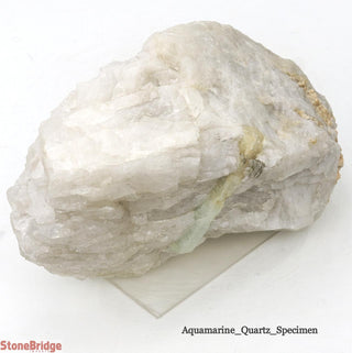 Aquamarine on Quartz Matrix U#3    from Stonebridge Imports