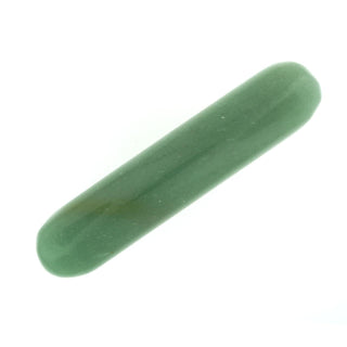 Green Aventurine Rounded Massage Wand - Large #2 - 3 1/2" to 4 1/2"    from Stonebridge Imports