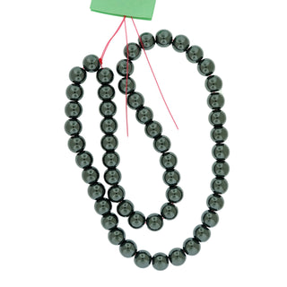 Hematite - Round Strand 8mm from Stonebridge Imports