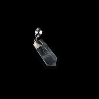 Aquamarine Translucent Sterling Silver Pendant - 3/4" to 1 1/4"    from Stonebridge Imports