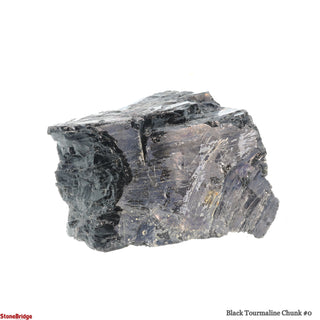 Black Tourmaline Chunk #0 - 2" to 4"    from Stonebridge Imports