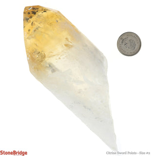 Citrine Sword Points #2 (Enhanced) from Stonebridge Imports