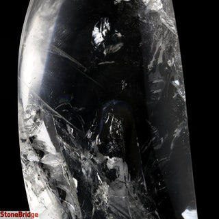 Clear Quartz Flame Sculpture U#7 - 6"    from Stonebridge Imports