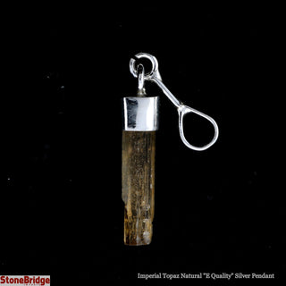 Imperial Topaz Double Terminated Swivel - 925 Silver Pendant from Stonebridge Imports