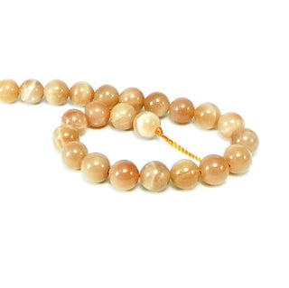 Sunstone - Round Strand 7" - 6mm    from Stonebridge Imports