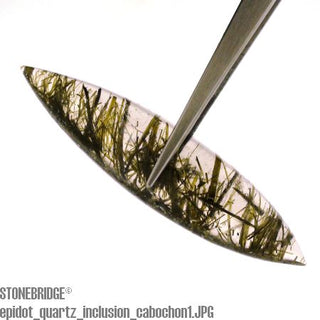 Epidote Quartz Cabochon #2 - 2.0Cm to 3.4Cm    from Stonebridge Imports