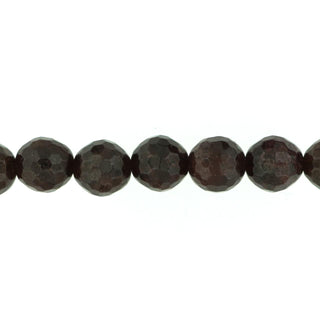 Garnet B Faceted - Round Strand 15" - 8mm    from Stonebridge Imports