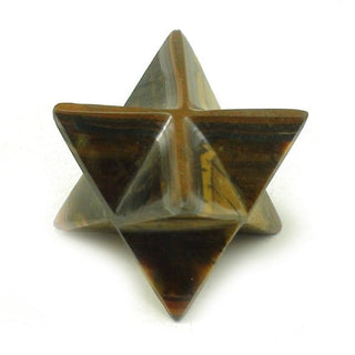 Tiger's Eye Merkaba - Tiny 1/2"    from Stonebridge Imports