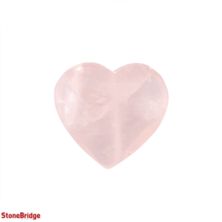 Rose Quartz Heart #2 - 3 Pack - 1" from Stonebridge Imports