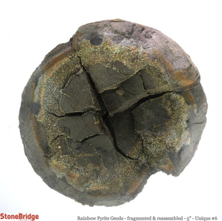Rainbow Pyrite Geode U#6    from Stonebridge Imports