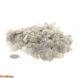 Inclusion Elestial Quartz Cluster U#9 - 644g    from Stonebridge Imports