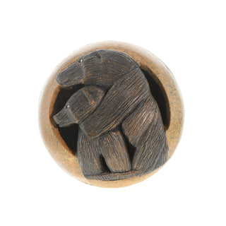 Soapstone Trinket Box - Carved - U#2 - 4"    from Stonebridge Imports