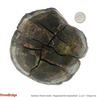 Rainbow Pyrite Geode U#9    from Stonebridge Imports
