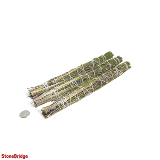 Sweetgrass/ Lavender Cleansing Stick - Local & Organic - 3 Pack    from Stonebridge Imports