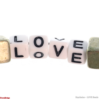 Keychain ��� Beads L.O.V.E.    from Stonebridge Imports