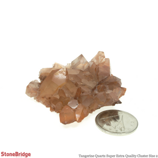 Tangerine Quartz SE Cluster #2    from Stonebridge Imports