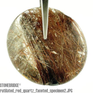 Rutilated Quartz Cabochon #3    from Stonebridge Imports