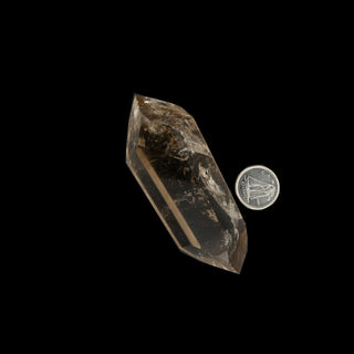 Smoky Quartz A Double Terminated Massage Wand - Small #1 - 2" to 3"    from Stonebridge Imports