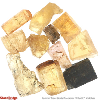 Imperial Topaz Specimens A 25ct    from Stonebridge Imports
