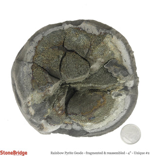 Rainbow Pyrite Geode U#2    from Stonebridge Imports