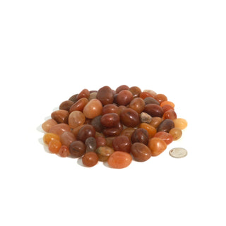 Red Aventurine Tumbled Stones - India    from Stonebridge Imports