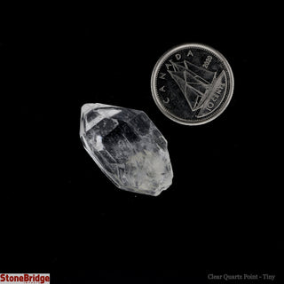 Clear Quartz 'A' Points Bag from Stonebridge Imports