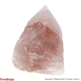 Hematoid Cut Base, Polished Point Tower #3    from Stonebridge Imports
