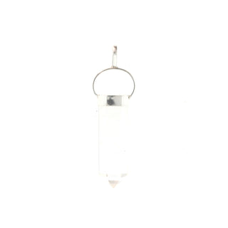 Clear Quartz Polished Point - 925 Silver Pendant from Stonebridge Imports