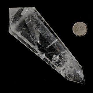 Clear Quartz E Vogel Wand #5 - 6"    from Stonebridge Imports