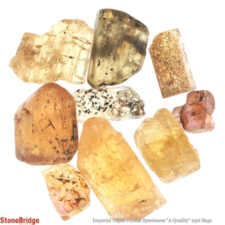 Imperial Topaz Specimens A 25ct    from Stonebridge Imports