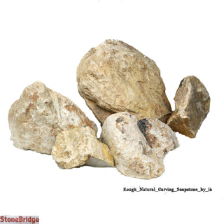 Soapstone Chunk - 20lb to 30lb    from Stonebridge Imports