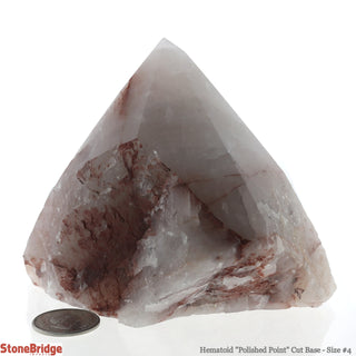 Hematoid Cut Base, Polished Point Tower #4    from Stonebridge Imports
