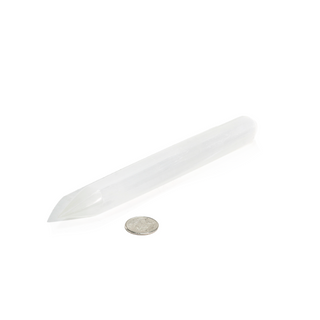 Selenite Pointed Massage Wand - 5 3/4"    from Stonebridge Imports