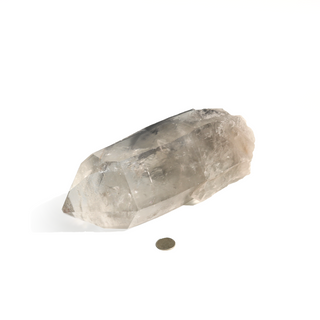 Lemurian Black Phantom Quartz Point U#1 - 9"L from The Rock Space