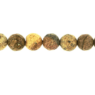 Picture Jasper Faceted- Round Strand 15" - 6mm    from Stonebridge Imports