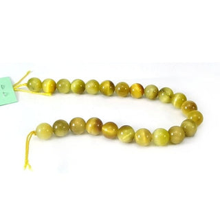 Tiger's Eye Gold - Round Strand 15" - 6mm from Stonebridge Imports