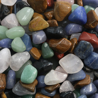 Mixed Natural Tumbled Stones    from Stonebridge Imports