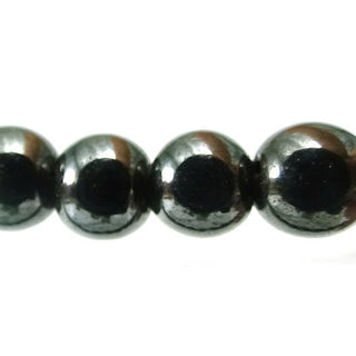 Hematite - Round Strand 6mm    from Stonebridge Imports