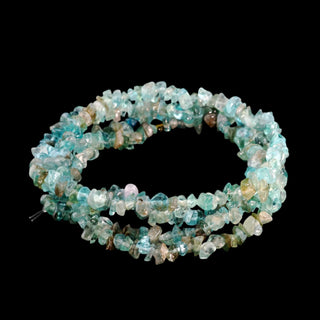 Apatite Light Chip Strands - 3mm to 5mm    from Stonebridge Imports