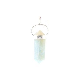 Aquamarine Double Terminated - 925 Silver Pendant from Stonebridge Imports