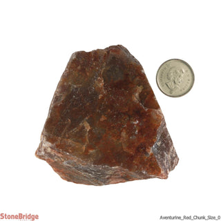 Red Aventurine Chunk #0    from Stonebridge Imports