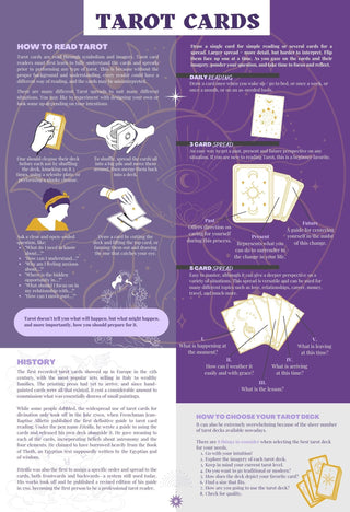 QuickStudy Guide 2.0 - Tarot from The Rock Space
