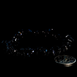 Agate Black Chip Bracelet (Enhanced) from Stonebridge Imports