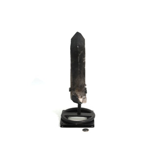 Smoky Quartz Cluster on Iron Stand U#40    from Stonebridge Imports