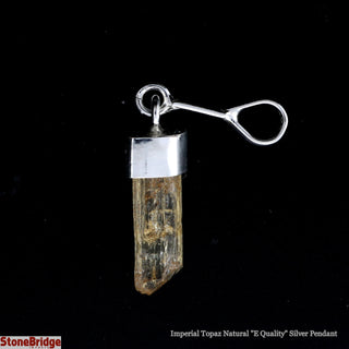 Imperial Topaz Double Terminated Swivel - 925 Silver Pendant from Stonebridge Imports