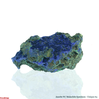Azurite W/ Malachite Specimen U#4    from Stonebridge Imports