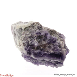 Amethyst Elestial Quartz Cluster U#38 - 16"    from Stonebridge Imports