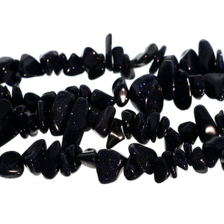 Goldstone Blue Chip Strands - 5mm to 8mm (Synthetic) from Stonebridge Imports